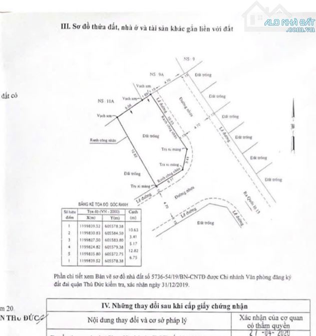 BÁN LÔ ĐẤT GÓC 2MT HẺM NHÁNH TRỤC QL13 - PHƯỜNG HIỆP BÌNH PHƯỚC - THỦ ĐỨC. - 3