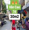 Bán nhà Văn Cao, diện tích 30m2 - 5T, giá 7đ tại KV Ba Đình.  🔥HÀNG HIẾM VĂN CAO,KHU VỰC