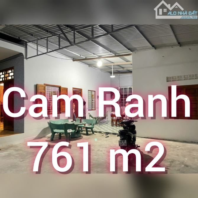 Bán nhà chỉ tính giá đất ở Cam Nghĩa, Cam Ranh cách chợ Mỹ Ca vài trăm mét.  - đường bê tô