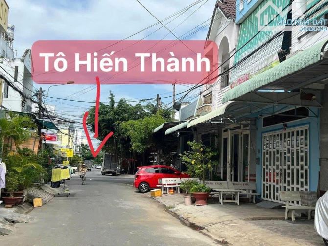 Bán nền full thổ cư mt Ngô Thị Nhậm cách Tô Hiến Thành 20m dt 5x10.6 thực tế dài 13m