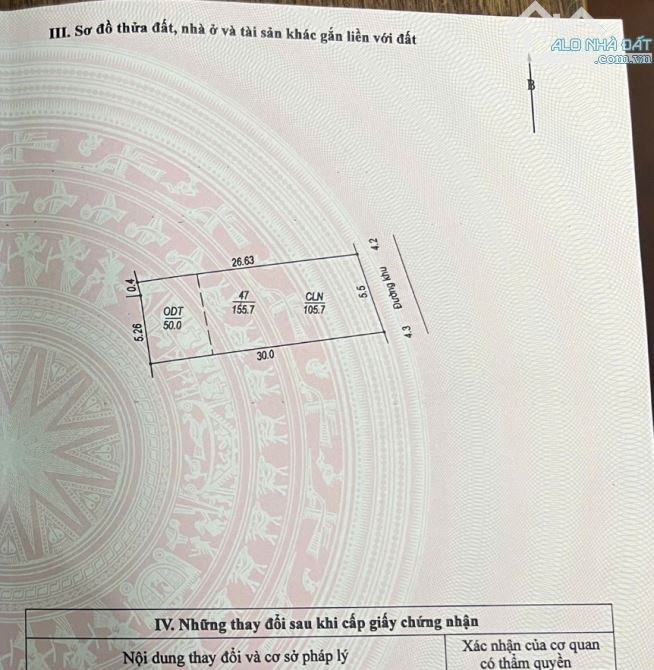 155,7M Xuân Mai, đường ô tô, nở hậu mà chỉ 3,x tỉ