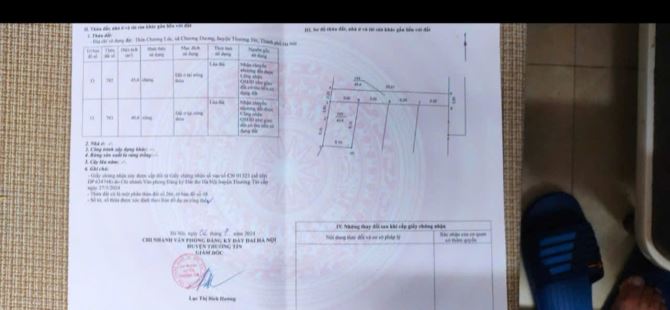 Bán 40,4m Chương Lộc,Chương Dương Thường Tín gia đình 1,2 tỷ