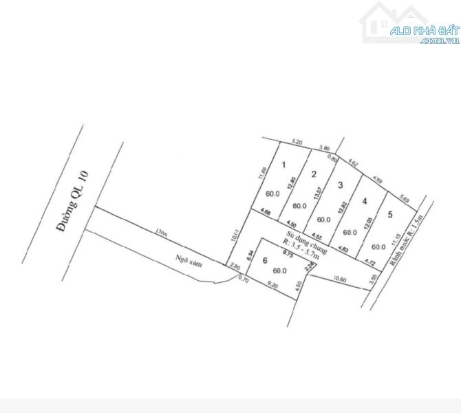 💥💥💥 Đất Đông Sơn, Thuỷ Nguyên, Cách đường QL10 100m, Ngõ oto đỗ cửa, Dt 60m2, Giá 750tr