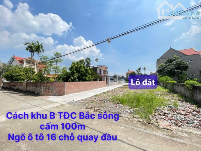 💠 GẤP GẤP GẤP Giảm cực sâu 1tỷ7xxtr lô đất tại dương quan cách TĐC khu B chỉ 100m - 1