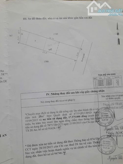 Bán nhà đường nhựa 6m ngay khu trung tâm tp dĩ an - 3