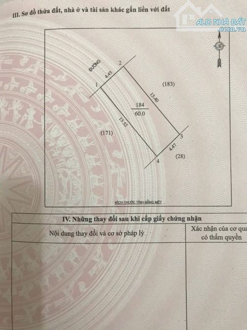 8xx triệu đất Nghi Đức, ngõ Sư Vạn Hạnh, đường ô tô, không có lô thứ 2 - 3