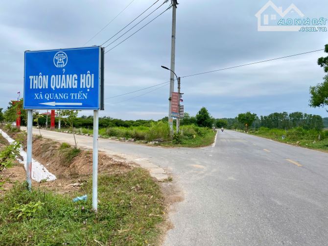 BÁN ĐẤT QUẢNG HỘI - QUANG TIẾN - SÓC SƠN - NGÕ THÔNG - TRƯỚC ĐẤT RỘNG 6M. CHỈ HƠN TỶ - 3