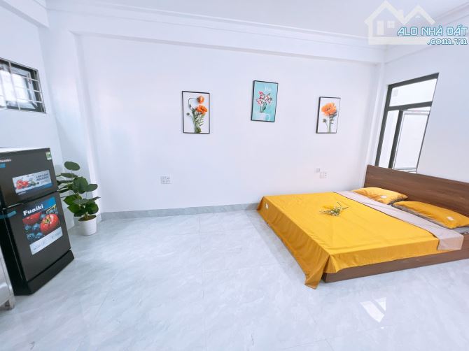 Cho Thuê CCMN Ngõ 603 Lạc Long Quân Tây Hồ 35m2 Studio Cửa Sổ Thang Máy Full Nội Thất Gần - 4