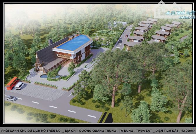 Bán 1,2héc đất sổ riêng mặt tiền đường khu vực đang phát triển mạnh du lịch và nghỉ dưỡng - 5