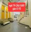 ngõ 79 CẦU GIẤY - 5 tầng, 3 phòng - gần Ô TÔ -