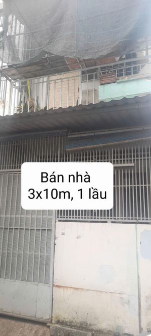 Bán nhà hẻm 3m Phan Văn Trị, P.7, Q.Gò Vấp, dt 3x10, 1 lầu chỉ 2tỷ95