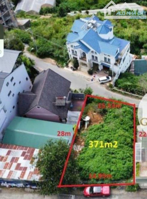 Bán lô đất 2 mặt tiền view triệu đô Đặng Thái Thân, p3, tp Đà Lạt. 371m² - 25ti5