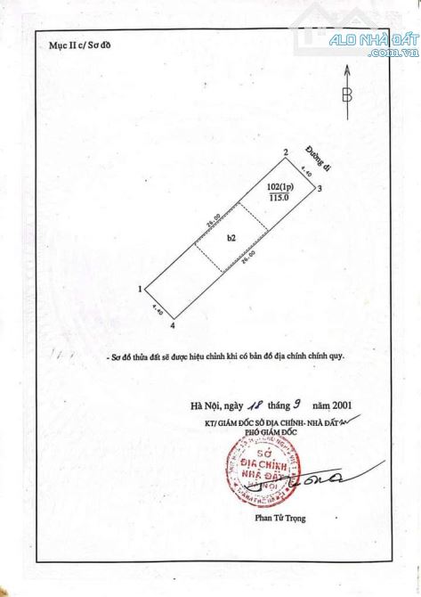 Bán đất Trần Thái Tông, 115m2, mt 4.5m, ngõ ba gác, 20m ra ô tô, 14.8 tỷ - 1