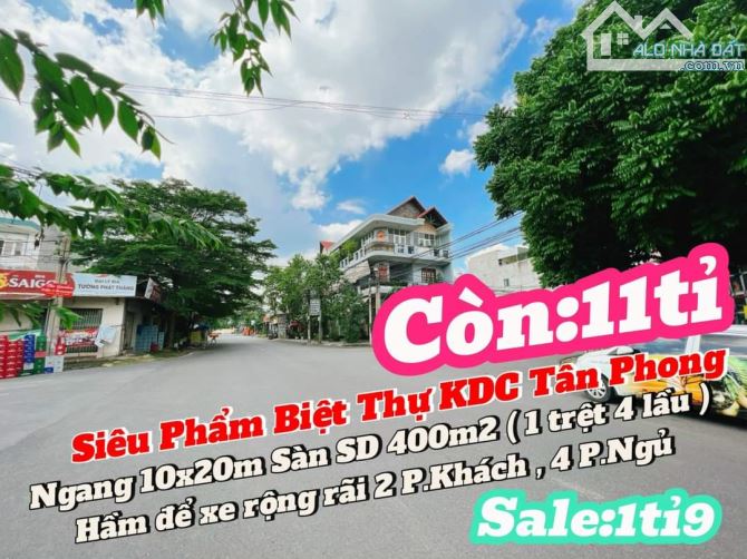 Bán Biệt Thự Tân Cổ Điển KDC Tân Phong - 13