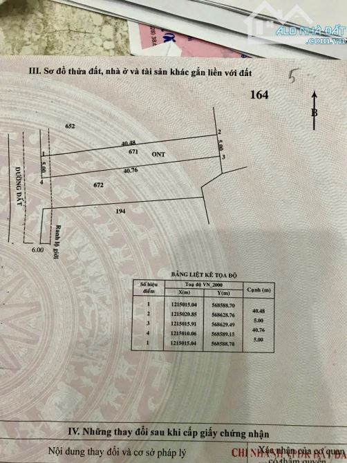 ✨ 5x41m (FULL ONT), đường đá mi 6M, KDC đông. Cách đường Đoàn Minh Triết tầm 200m - 1.6 Tỷ - 7