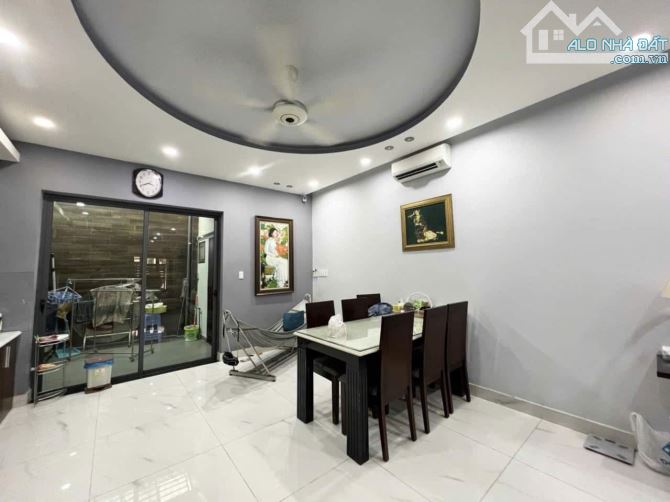 Nhà mặt tiền NGỘP 102m2 Lê Văn Thọ ngang 5.1m 4 lầu KD đa ngành gần CV 12 tỷ. - 8
