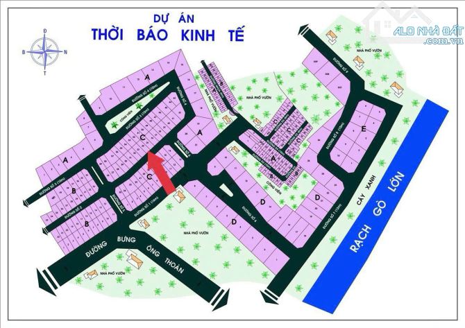 Bán đất Phú Hữu dự án Báo Kinh Tế Sài Gòn đường Bưng Ông Thoàn Quận 9 (160m2) 58 tr/m2 - 8