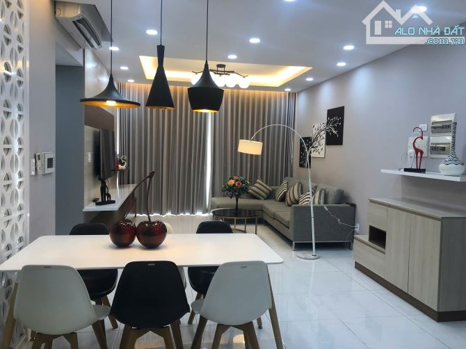 Cho thuê CH Happy Valley , PMH, Q7, dt:100m2 , 3PN, có ô xe hơi , full nội thất ,24 triệu.