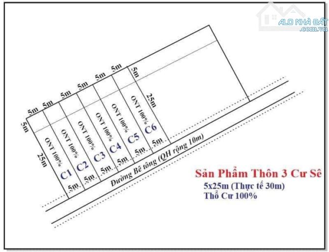 2 LÔ LIỀN KỀ NGAY THÔN 3 CƯ SUÊ: GIÁ 445tr