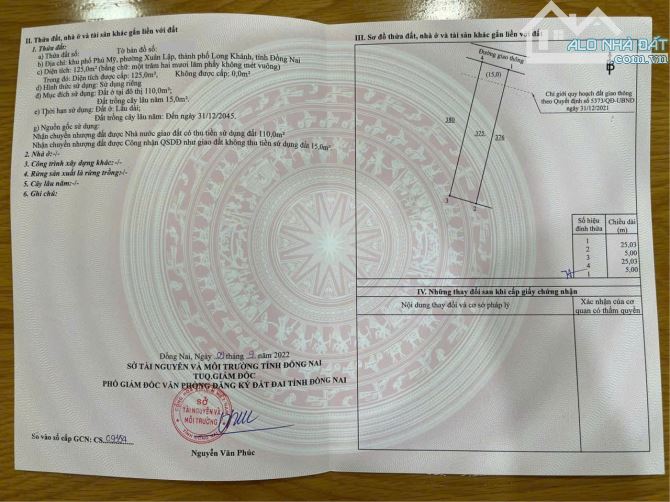 🚨 BÁN GẤP 5 LÔ ĐẤT NỀN THÀNH PHỐ LONG KHÁNH GẦN ĐƯỜNG 770B  🚨