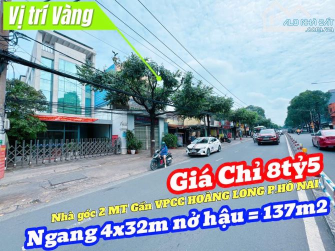 Bán nhà mặt tiền NAQ hố nai góc 2 mặt tiền giá tốt bán gấp