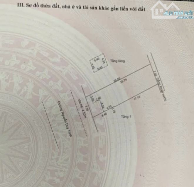 Nhà MT Nguyễn Duy Trinh, Ngũ Hành Sơn, 190m2, đường 10,5m, khu du lịch chỉ 6,7 tỷ.