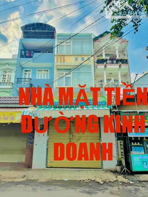 Bán nhà mặt tiền kinh doanh, 4 tầng(4,4x14,3), 63m2, Đường số 57 P14 Gò Vấp, chỉ 5,7 tỷ