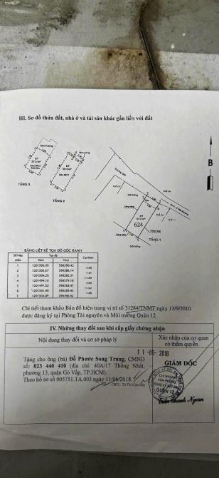 Căn nhà rẻ 3 tầng 5×18m gần UBND Quận 12 giáp Công viên Metro bán rẻ 4.3tỷ - 1