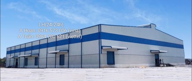 Cho thuê Kho - Xưởng. DT từ: 500m2, 1000m2, 1500m2, 2000m2,... đến 200.000m2 tại Yên Mỹ - 2