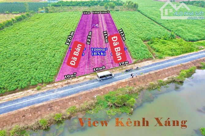 Đất mặt tiền Kênh Xáng ở Bến Lức, Long An 1000m2 giá chỉ 1 tỷ 399 - 2