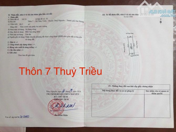 ‼️ SIÊU PHẨM tại Thuỷ Triều ✅ 🚘 ôtô đậu cửa 👉 giá chỉ 1,1x tỷ - 3