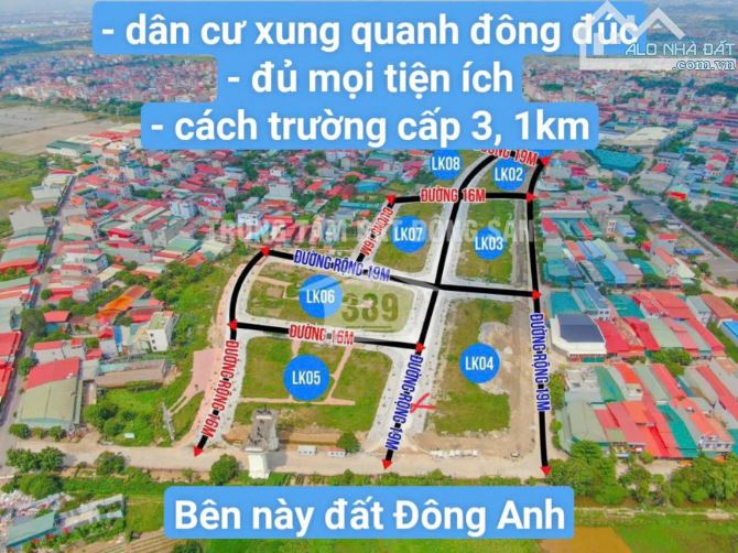 Mở bán siêu phẩm lô góc 3 mặt tiền, xung quanh là vườn hoa. Cam kết là lô góc đẹp nhất - 3