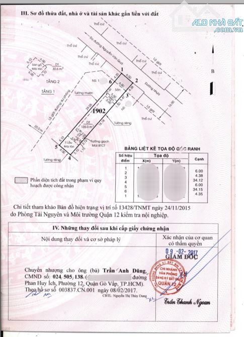 Bán nhà 6x38 mặt tiền Đông Hưng Thuận 21 - ngay trường Nguyễn Khuyến. - 3