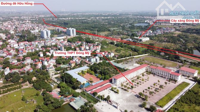 ĐẤT ĐÔNG MỸ, Ô TÔ VÀO NHÀ, 38M2 MẶT TIỀN 4,8M 3,1 tỷ - 4
