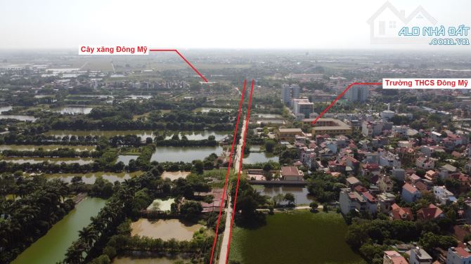 ĐẤT ĐÔNG MỸ, Ô TÔ VÀO NHÀ, 38M2 MẶT TIỀN 4,8M 3,1 tỷ - 5