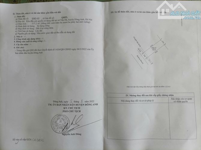 Bán đất khu đấu giá - VÂN HÀ-View sông khuân viên - 5
