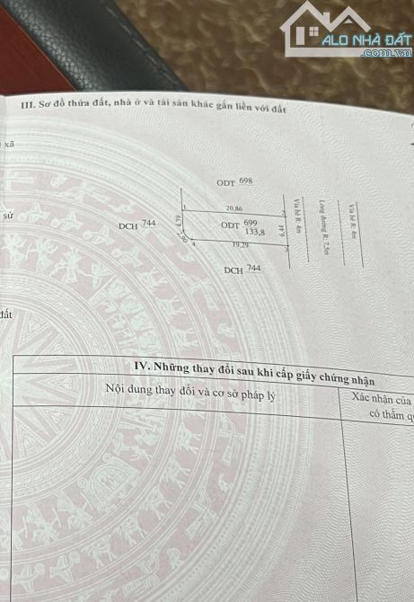 Cần bán lô đất 3 mặt tiền kinh doanh chợ Lai Nghi - 3