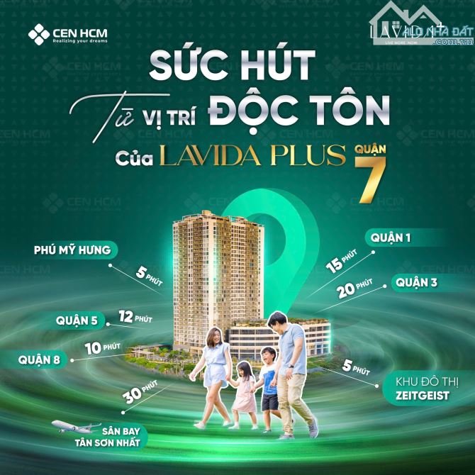 Bán căn hộ lavida 2PN phú mỹ hưng Q7