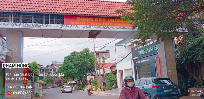 Bán Đất tặng nhà nhỏ xinh khu du lịch Buôn Ako Dhong- mặt tiền Trần Nhật Duật