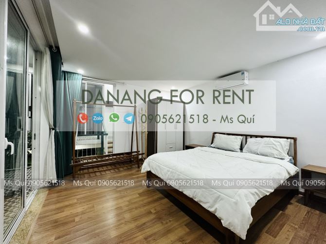 Villa hồ bơi 4pn cho thuê dài hạn khu FPT, 4 phòng ngủ - 10