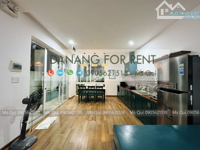 Villa hồ bơi 4pn cho thuê dài hạn khu FPT, 4 phòng ngủ - 1