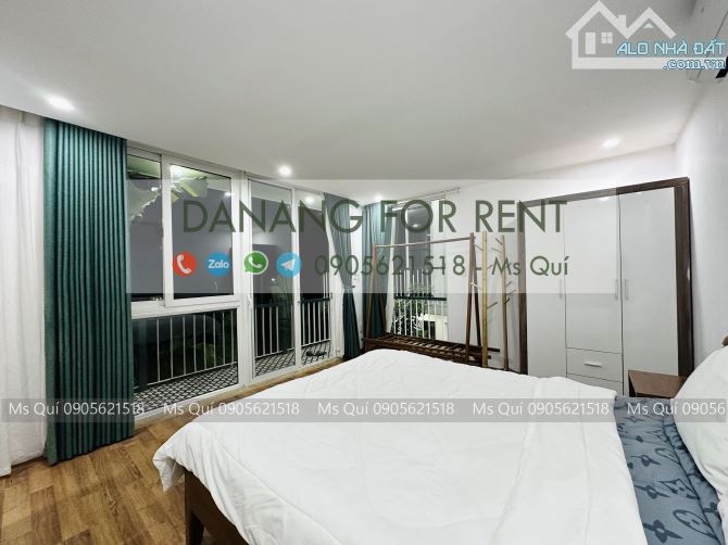 Villa hồ bơi 4pn cho thuê dài hạn khu FPT, 4 phòng ngủ - 12