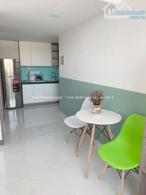 Duplex full nội thất - gác cao - trong chung cư Q7. Gần Lotte, thuận tiện sang quận 4,8 - 2