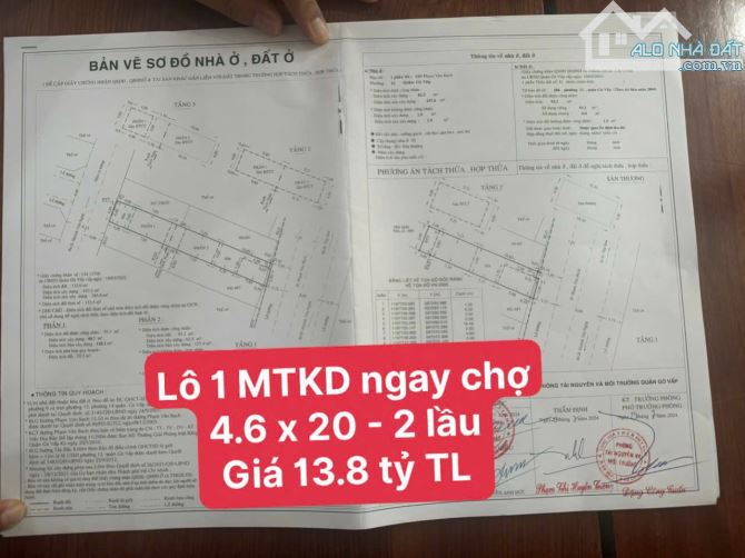 Mặt tiền đường Phạm Văn Bạch, P.12, Tân Bình. Diện tích: 93,2m2. Giá:13,8 tỷ - 4