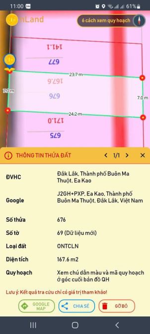 Chính chủ gửi đất Ywang nối dài đối diện Kho Hà Bình - 4