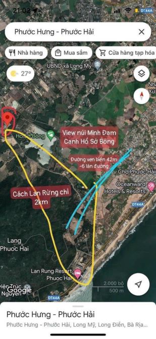 👉TRỤC CHÍNH PHƯỚC HƯNG PHƯỚC HẢI-  ĐI BIỂN, CÁCH LAN RỪNG RESORT CHỈ 2KM - 4