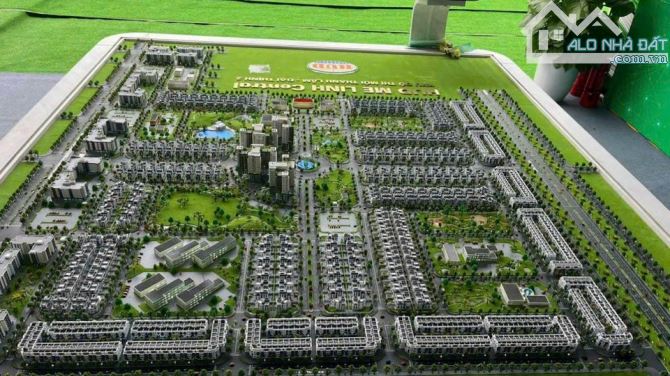 Hàng độc quyền.Chuyển nhượng Biệt thự Song lập HUD Mê Linh Central,căn góc block BT07 - 4