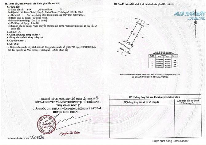 Cần tiền bán gấp nhà 1 lầu 96m2 MT Bùi Thanh Khiết 1,2 tỷ sổ riêng TL ngay - 9