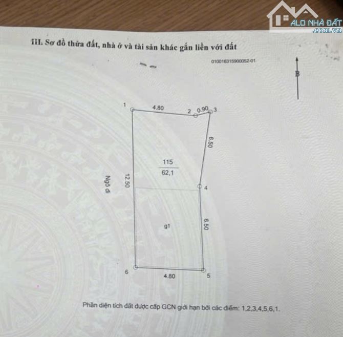 Bán nhà phạm văn Đồng . 62m2 . 2 tầng . 6 tỷ