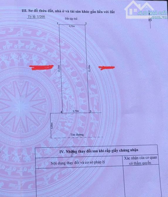 Bán lô đất biệt thự DT 150 M ngang 6.75  Đằng Hải  Hải An